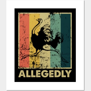 Vintage Allegedly Posters and Art